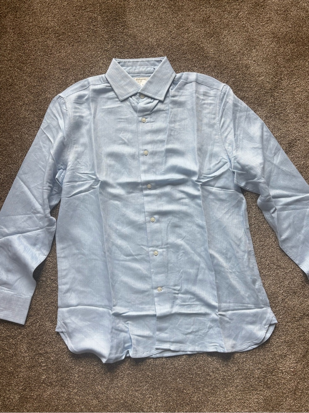 Banana Republic Light Blue Men's Dress Shirt